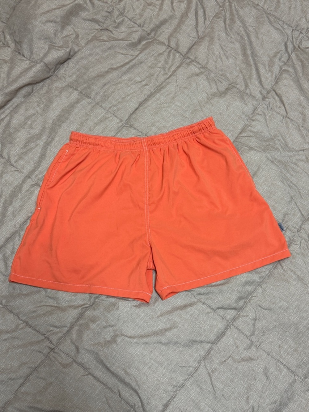 Men’s Xelos Brand Lined Swim Trunks Shorts Large Like New